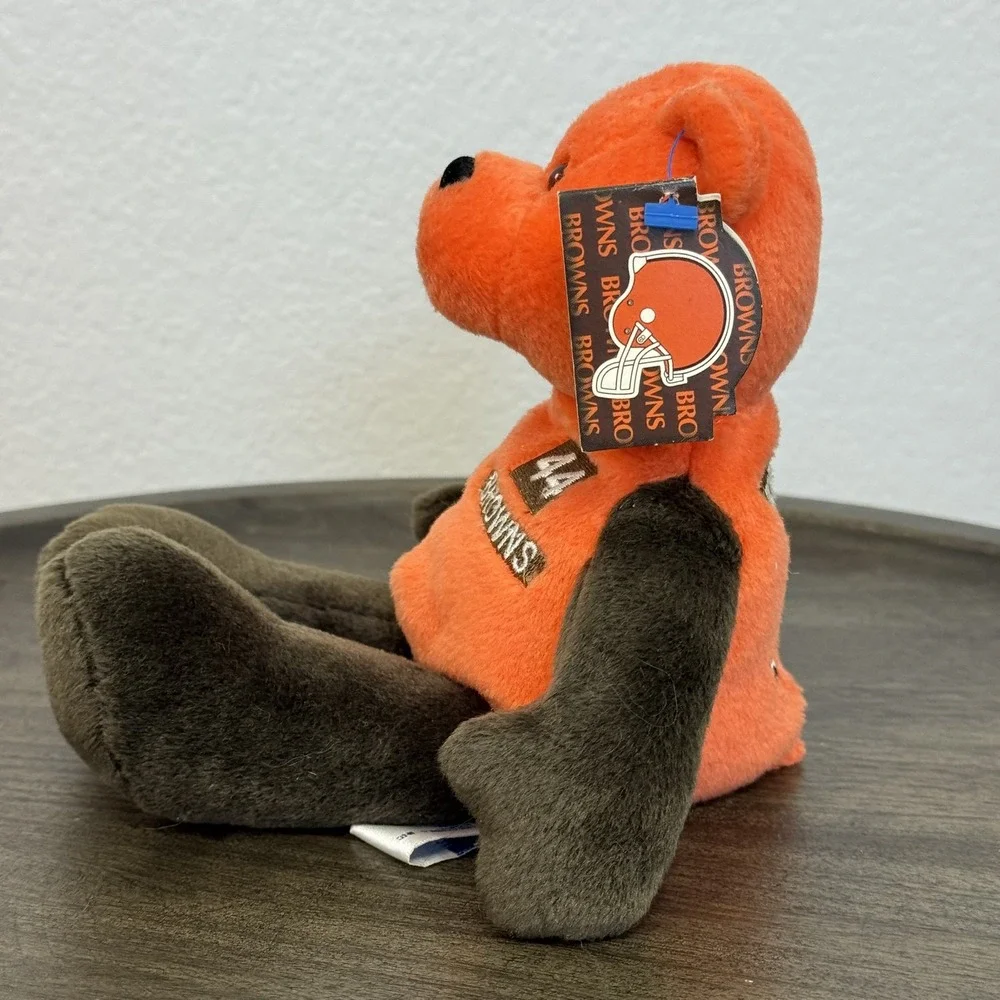 Vintage 1999 Cleveland Browns Marc Edwards #44 Pro Bear Plush NFL Limited Treasu
